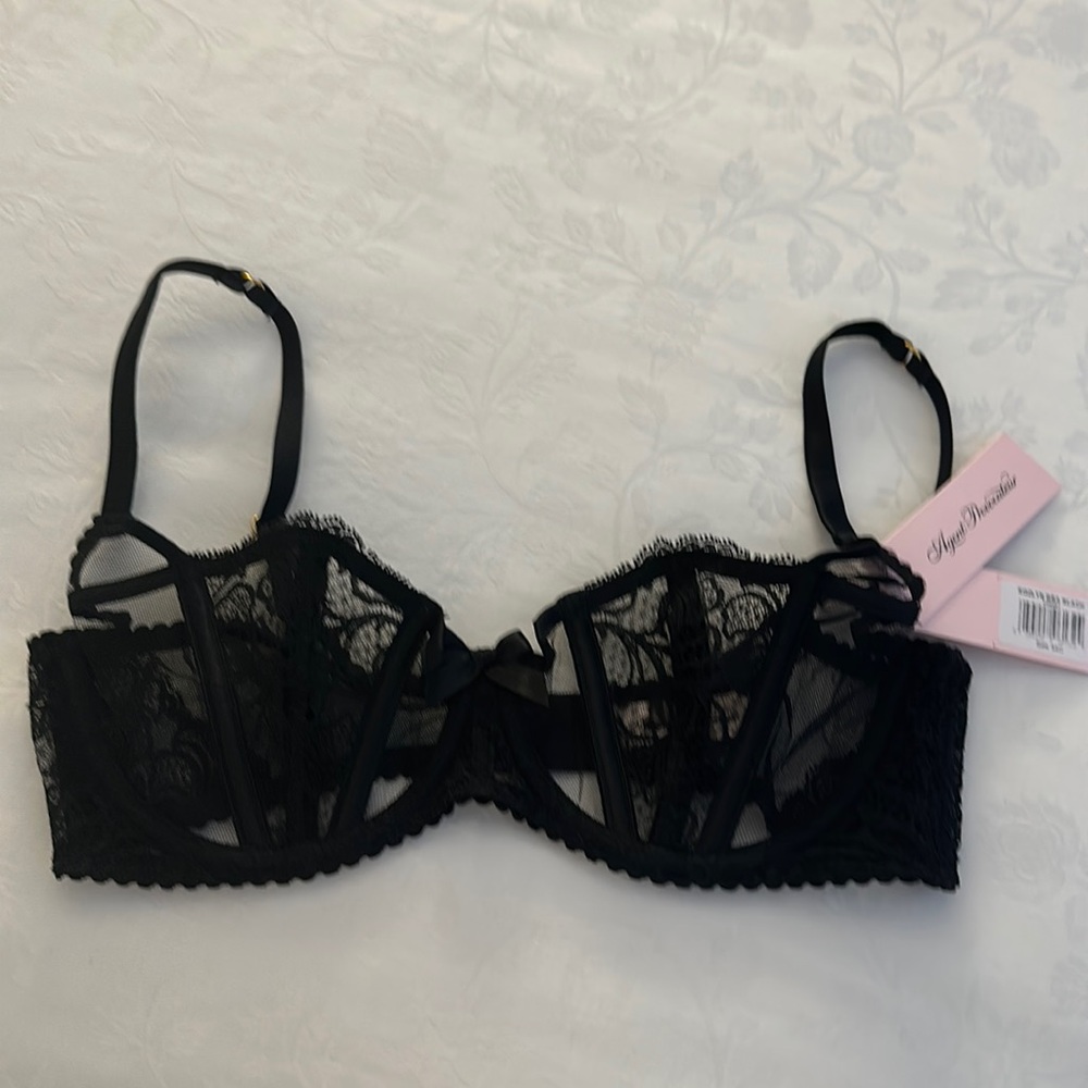 Agent Provocateur Rozlyn bra - black - 34C- NWT